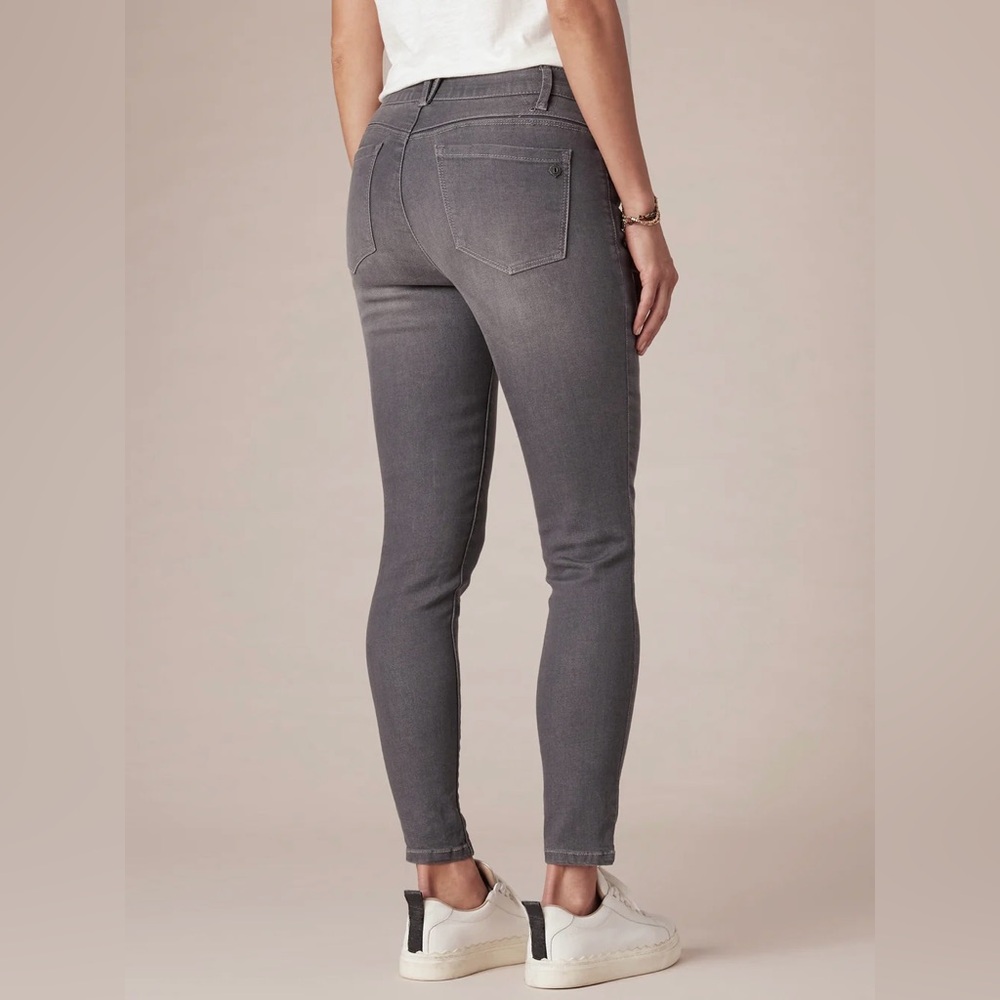 Democracy Modern Ab solution High Rise Ankle Length Grey Skinny Jeans Size 14 - Picture 4 of 11